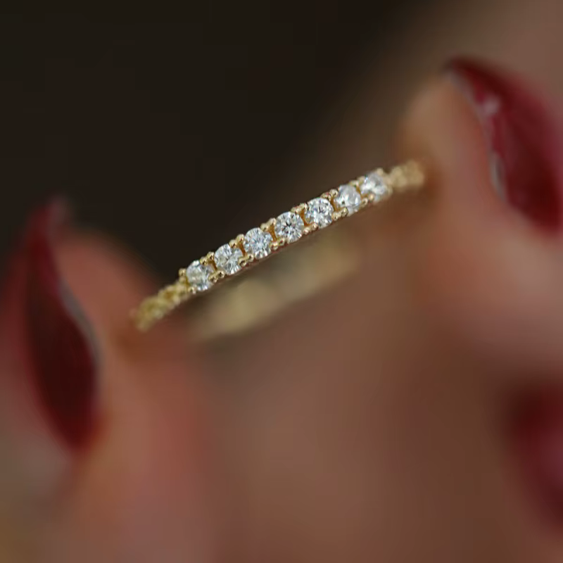 Bague brillante en forme de cœur vert et rouge pour femme, accessoires de bijoux de luxe, tempéramen