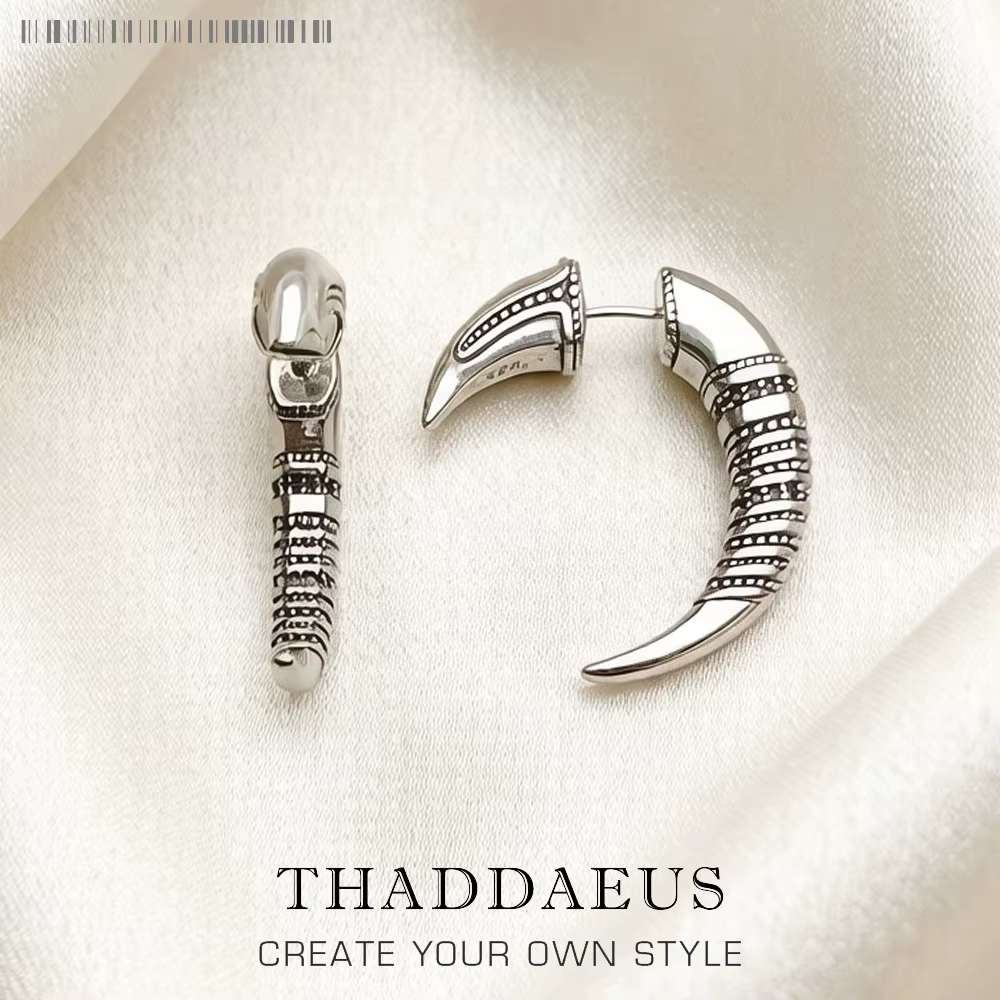 Boucles d'oreilles vintage en argent regardé 925 pour femme, bijoux fins, griffe, haute qualité, cad