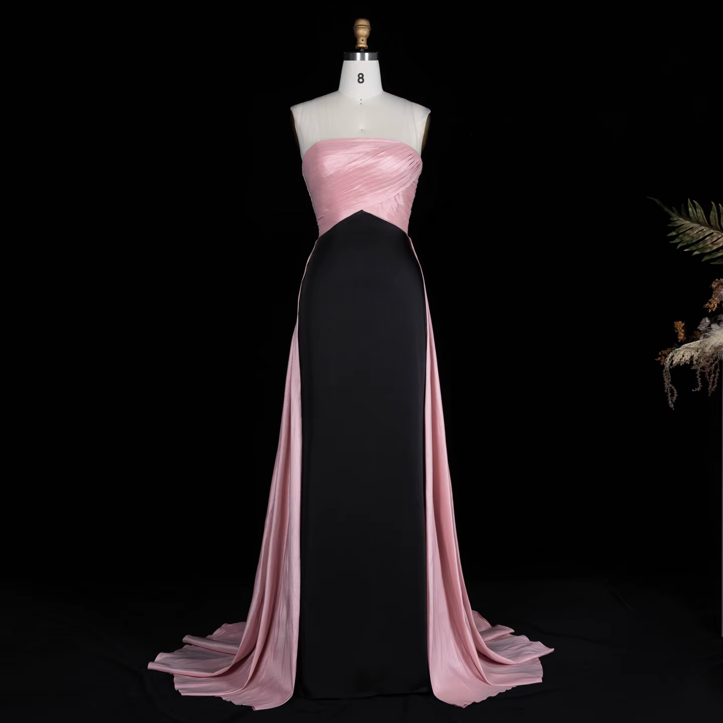 Sharon Said-Robe de soirée sans bretelles pour femme, robe de soirée de mariage personnalisée, surju