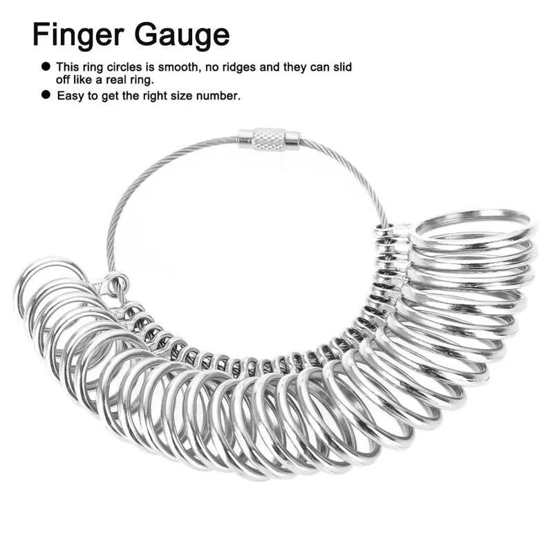 Jauge de doigt standard UK, anciers de mandrin de bague, jauge de doigt vintage, mesure de bague, éq