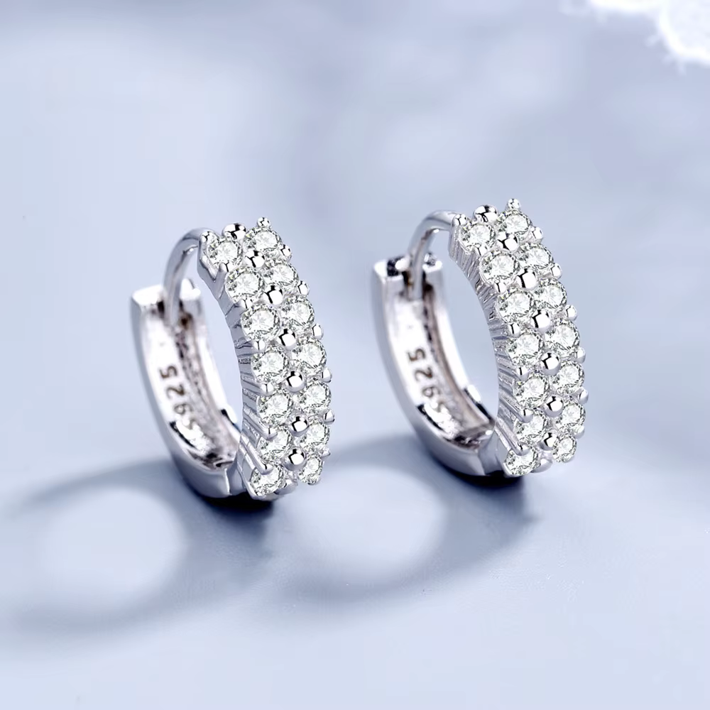 JewelryTop store – boucles d'oreilles à aiguille en argent Sterling 925, bijoux de haute qualité, Do