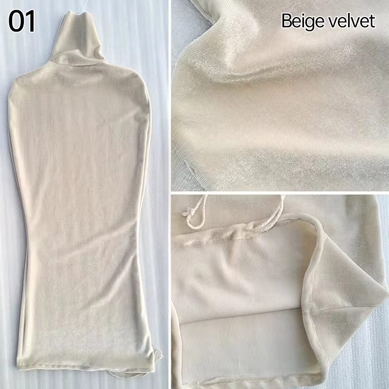 Housse de rechange en tissu pour mannequin femme, pour présentation de robes de mariée, robes de soi