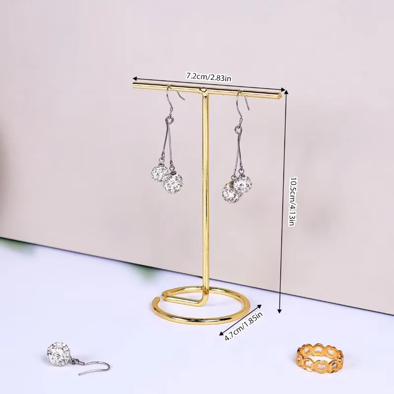 Présentoir de bijoux en bois multifonctionnel, organisateur de bracelets, boucles d'oreilles et coll