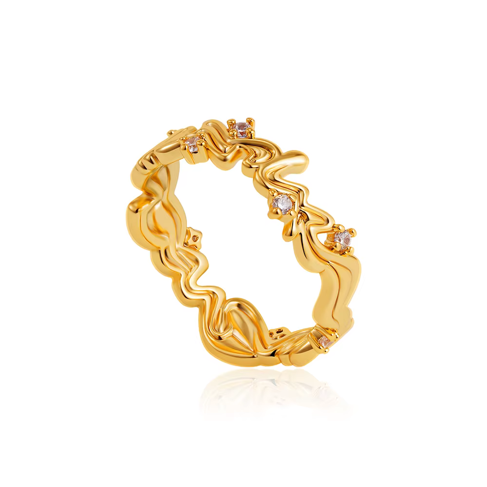 Bague de mariage en forme de cercle rond torsadé pour femmes, esthétique Vintage, personnalité Senio