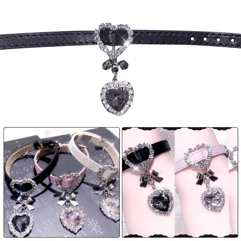 Unique Coeur Pendentif Bracelet Coeur Strass Charm Main Chaîne Bijoux De Mode