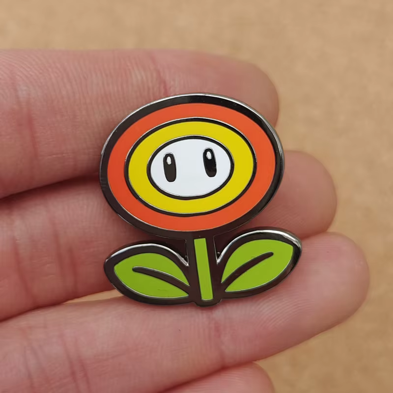 Belles fleurs broche pour sacs à dos épingles en émail pour femmes Badges broches broches bijoux acc