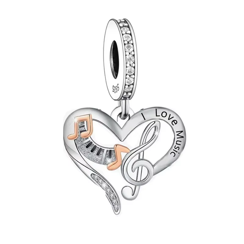FC Jewelry – Bracelet à breloques Original en argent 925, pendentif pour fille de Yoga, perle pour l