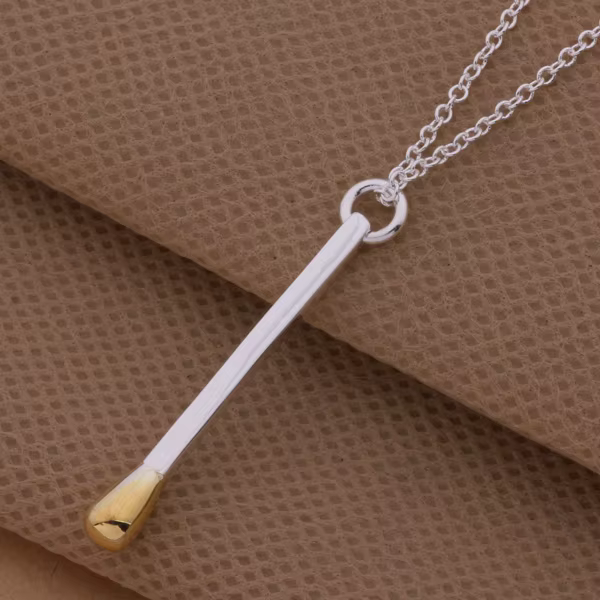 Collier en argent Sterling 925 pour femmes, assorti à la mode, chaîne de clavicule, bijoux de mariag