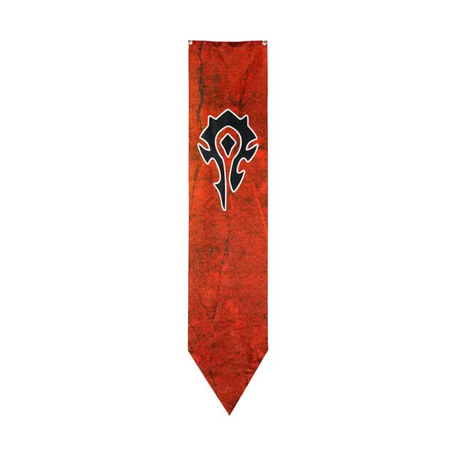 36x168 cm WOW guerre mondiale pour Horde Alliance bannière longue drapeau tenture murale KTV école B