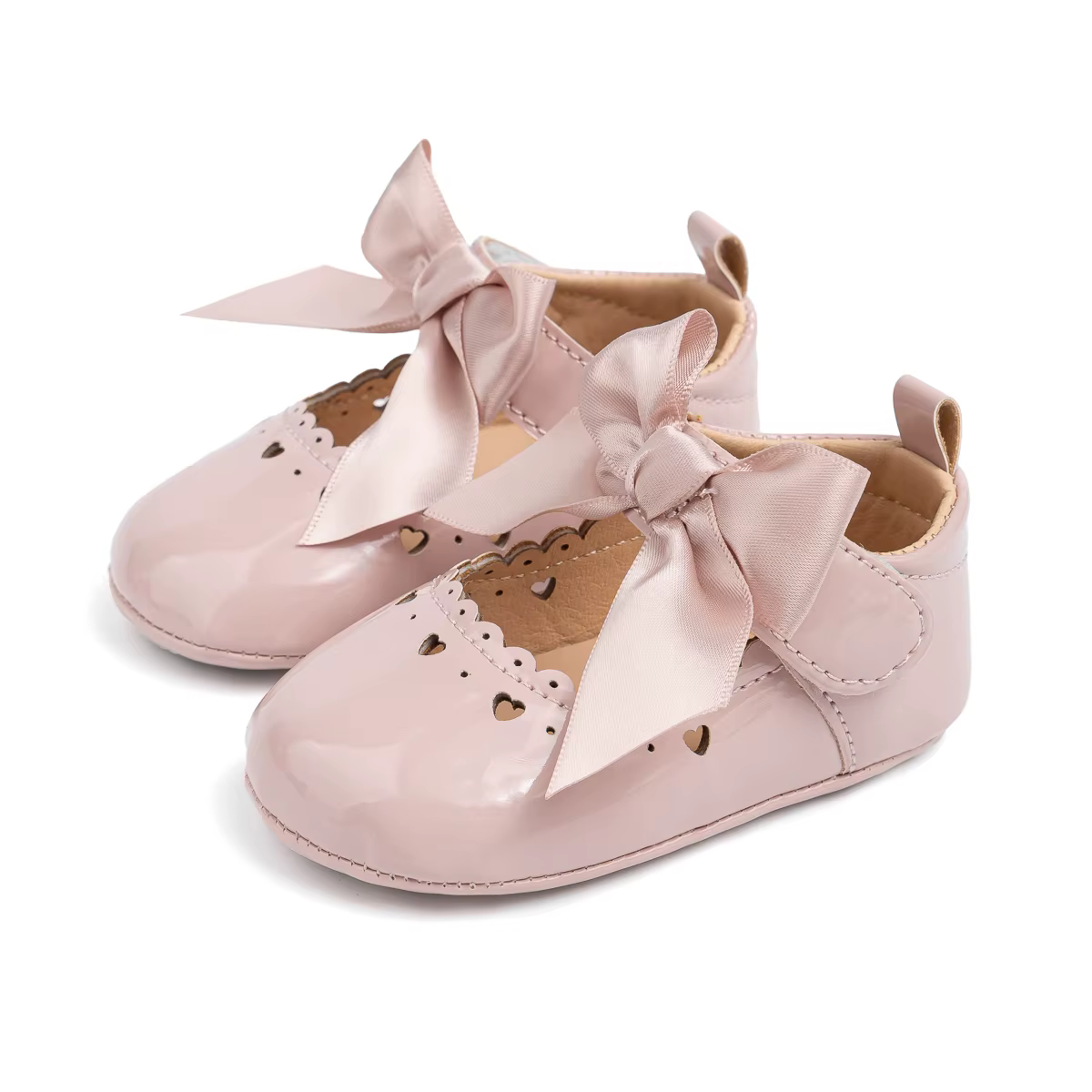 Chaussures pour bébé fille nouveau-né, semelle souple, ballerines Mary Jane pour nourrisson et tout-