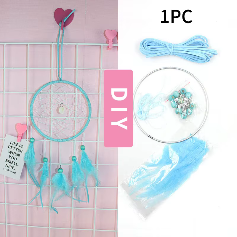 Kit DIY attrape-rêves pour intérieur et maison : créez des décorations personnalisées pour voiture e