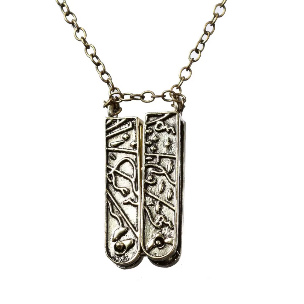 GRIMM boîte clé peut ouvrir pendentif colliers pour hommes femmes LOLITA VINTAGE ANIME collier HALLO