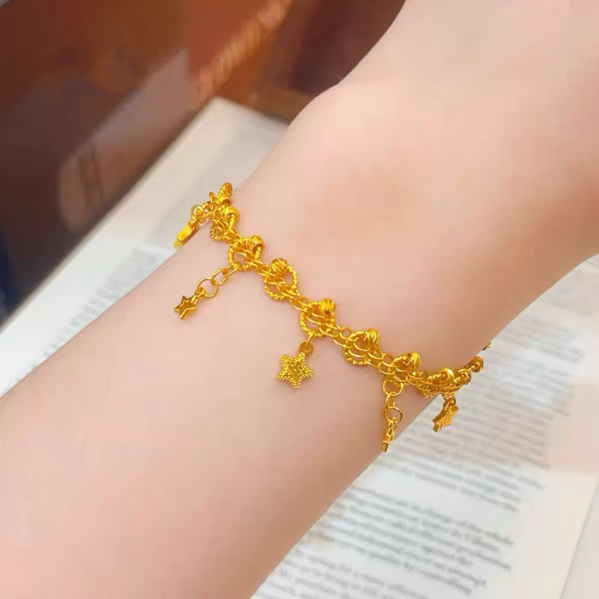 Bracelet Charme Étoile Attrape-rêves 2026 Nouveauté Rétro Bijou Délicat pour Femme Accessoire de Mod