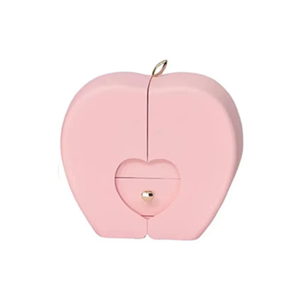 Boîte à bijoux en forme de rose, accessoires romantiques, boîte à collier avec pendentif de luxe, pr