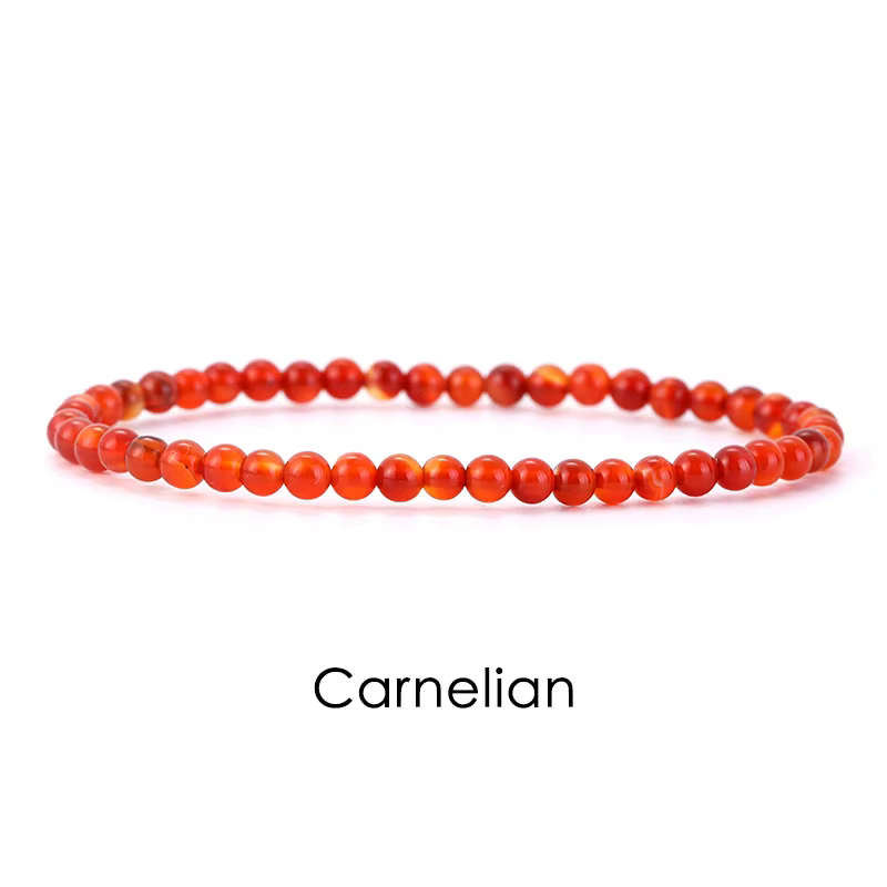 Bracelet de perles en pierre naturelle de 4mm pour femmes et hommes, améthystes, cristal, quartz, Ja