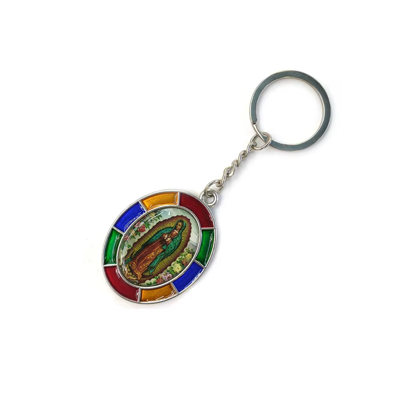 QIGO-Bijoux Religieux en Émail pour Homme et Femme, Couleurs