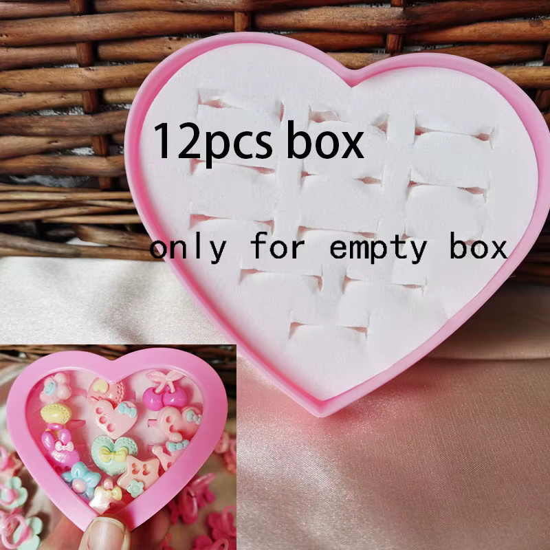 10 pièces enfants anneaux mignon dessin animé Kawaii Mini princesse anneau pour enfants bébé fille a