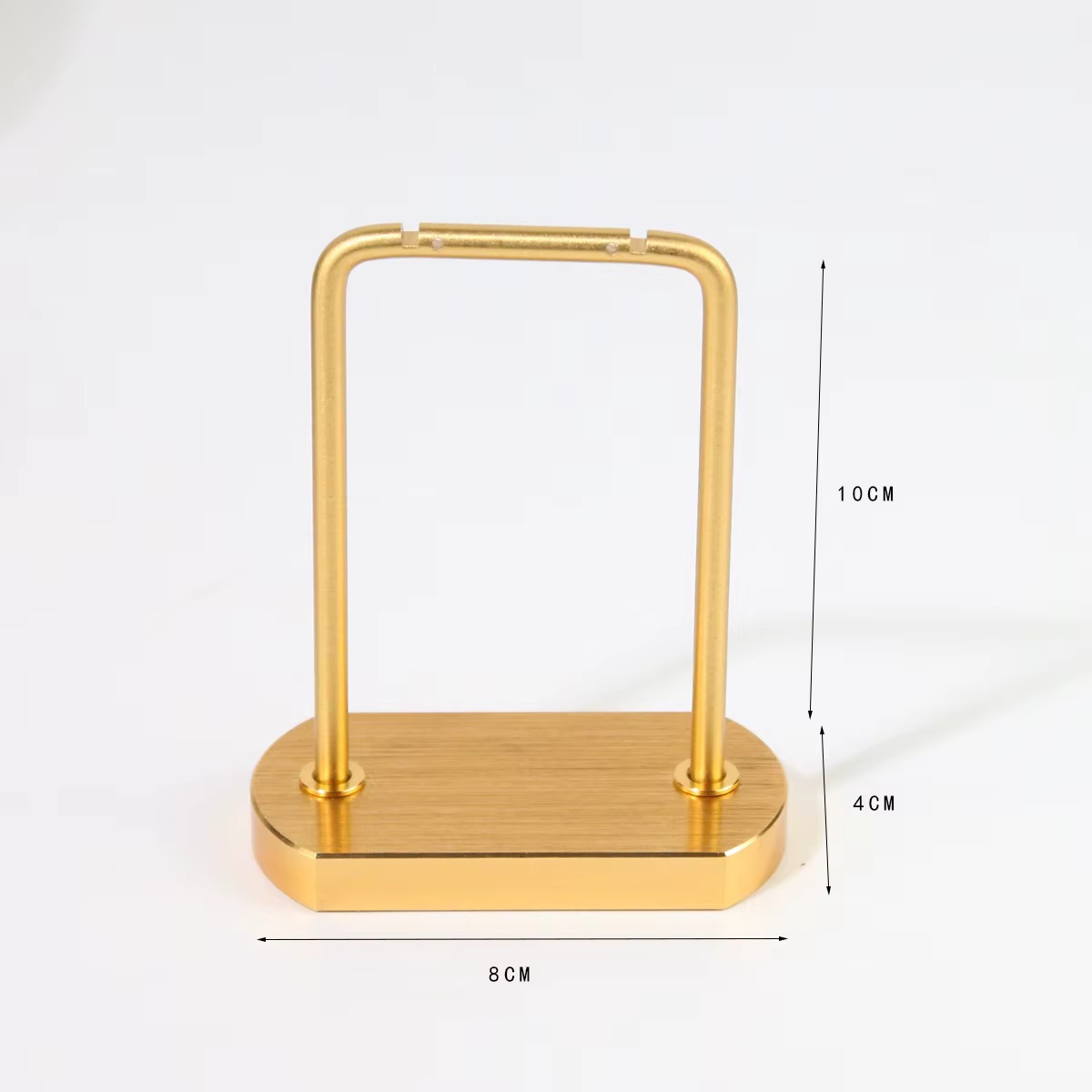 Support en métal pour bijoux, boucles d'oreilles, barre en T, présentoir suspendu, clous d'oreilles,