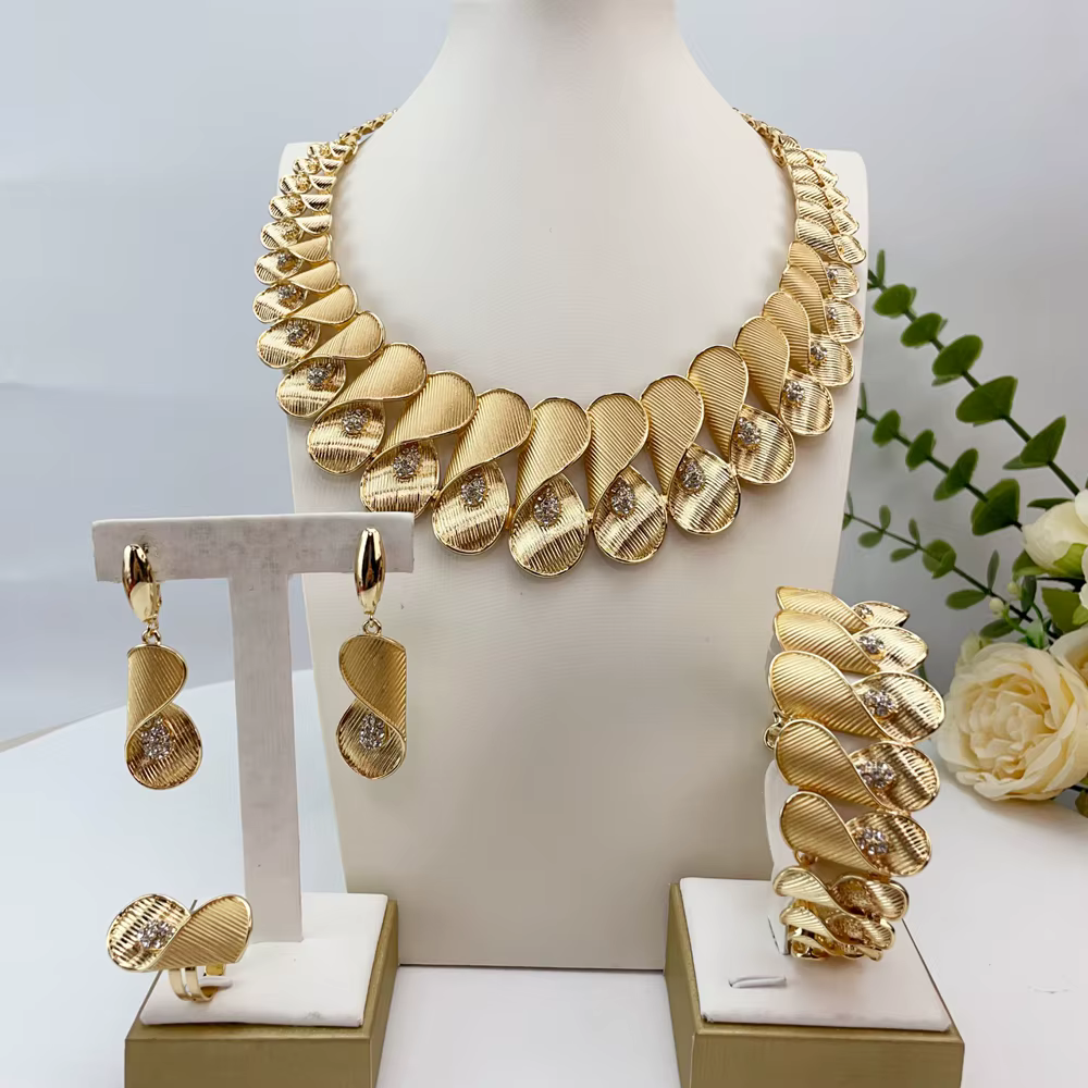 Bijoux de mode africaine de style classique Yuminglai pour femmes FHK28528