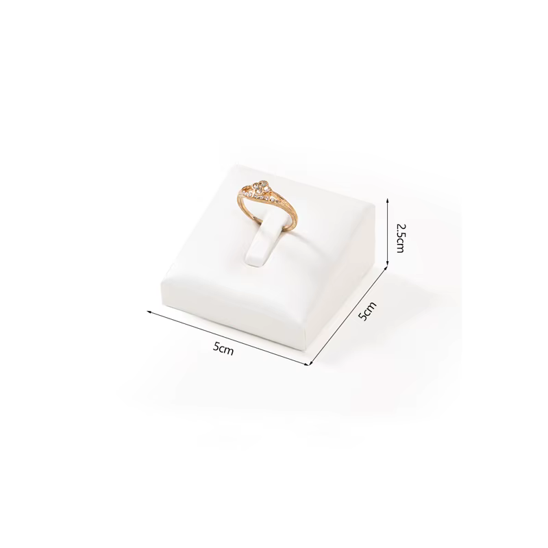 Fenêtre bijoux porte-anneau support spectacle comptoir armoire présentoir insérer bijoux anneau stoc