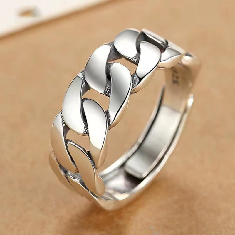 Bague Vintage de luxe en argent Sterling 925 pour femmes, bijoux simples, bague en diamant imitation
