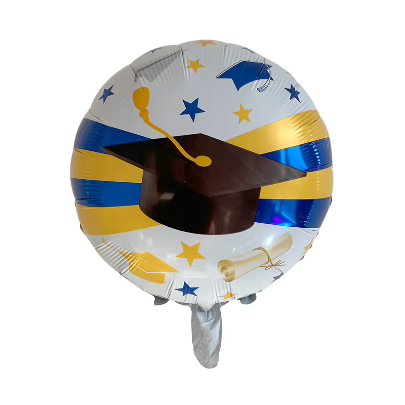 Ballons de remise de diplôme géants 2023, ballon en aluminium de félicitations, casquette de remise