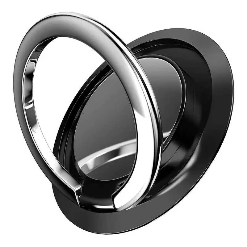 Support de bague de doigt de téléphone magnétique universel de luxe rotatif support de téléphone por