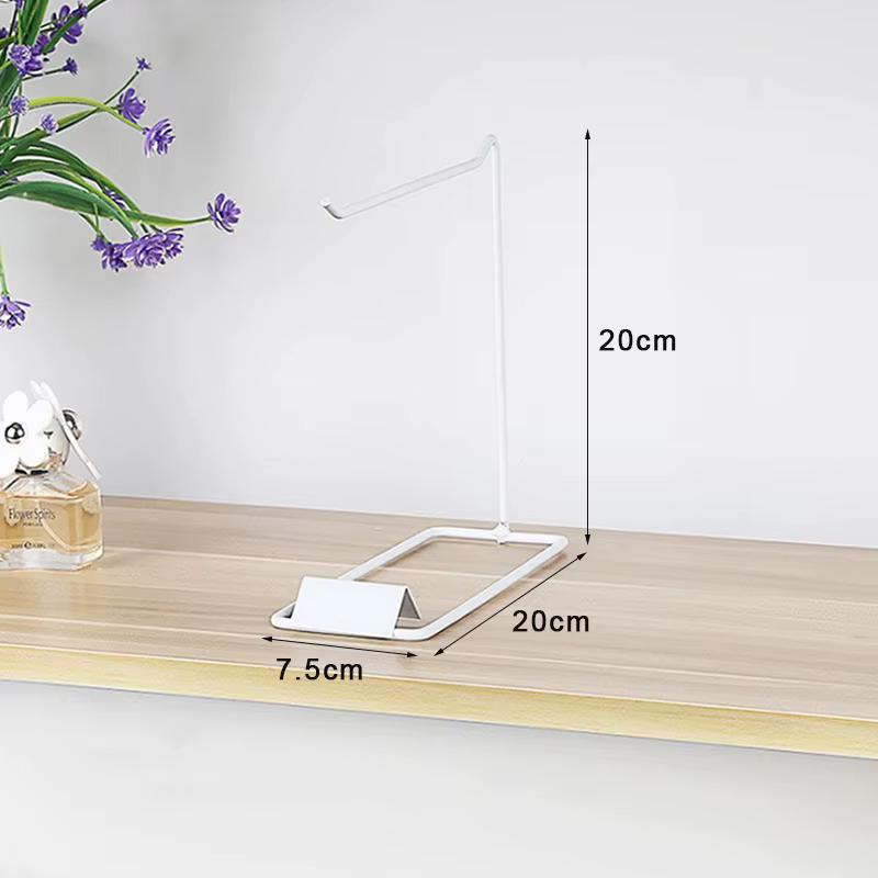 Présentoir à bijoux en fer T1, décoration de bureau domestique, boucles d'oreilles et collier, range