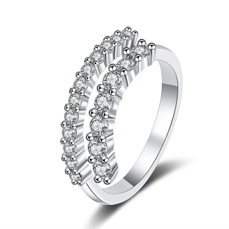 Bague en argent Sterling 925 pour femmes, magnifique pierre de Zircon brillante, bijoux fins de luxe