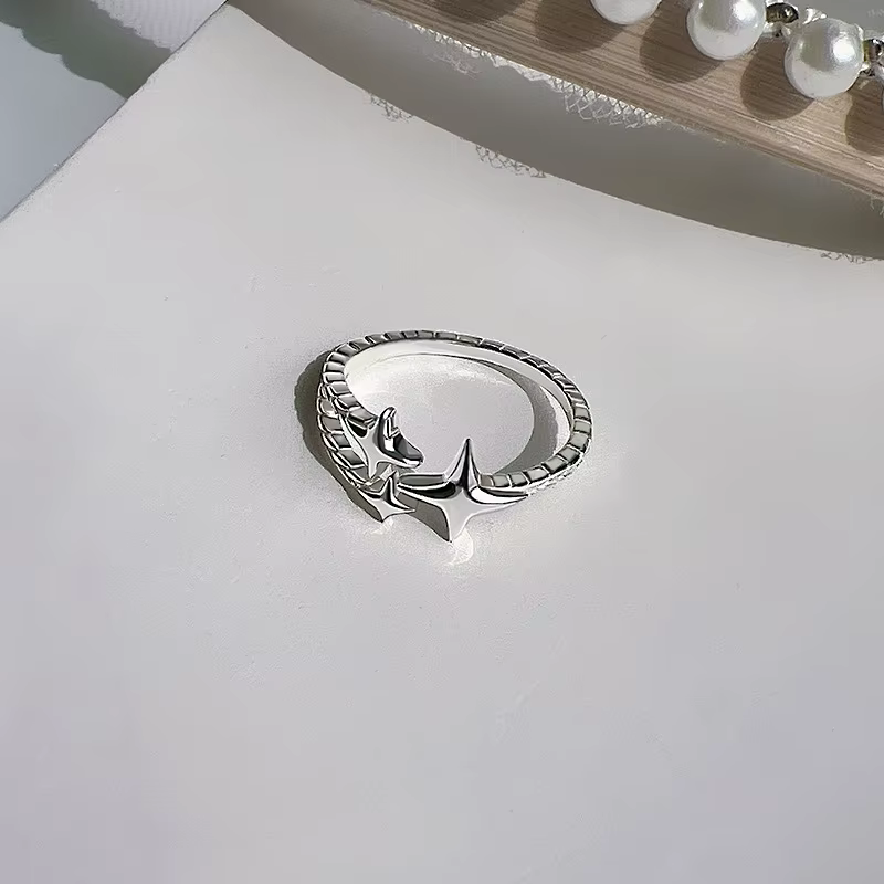 Bagues en acier inoxydable couleur or pour femmes et hommes, breloques exagérées personnalisées, col