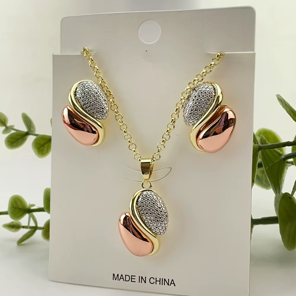 Yuminglai Bijoux fantaisie de Dubaï, bijoux fins, pendentif simple pour femmes FHK25452