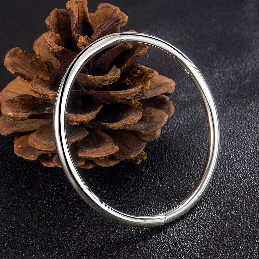 Bracelets en argent sterling 925 de 4 mm pour femmes, bijoux de luxe de qualité supérieure, vente en
