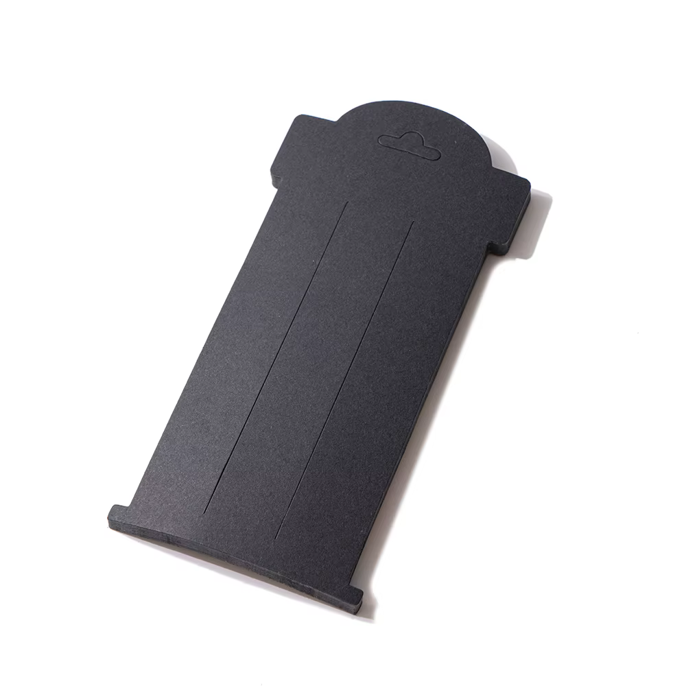 Présentoir en carton pour pince à cheveux 16x8cm 20 pièces, carton attro, support rectangulaire pour