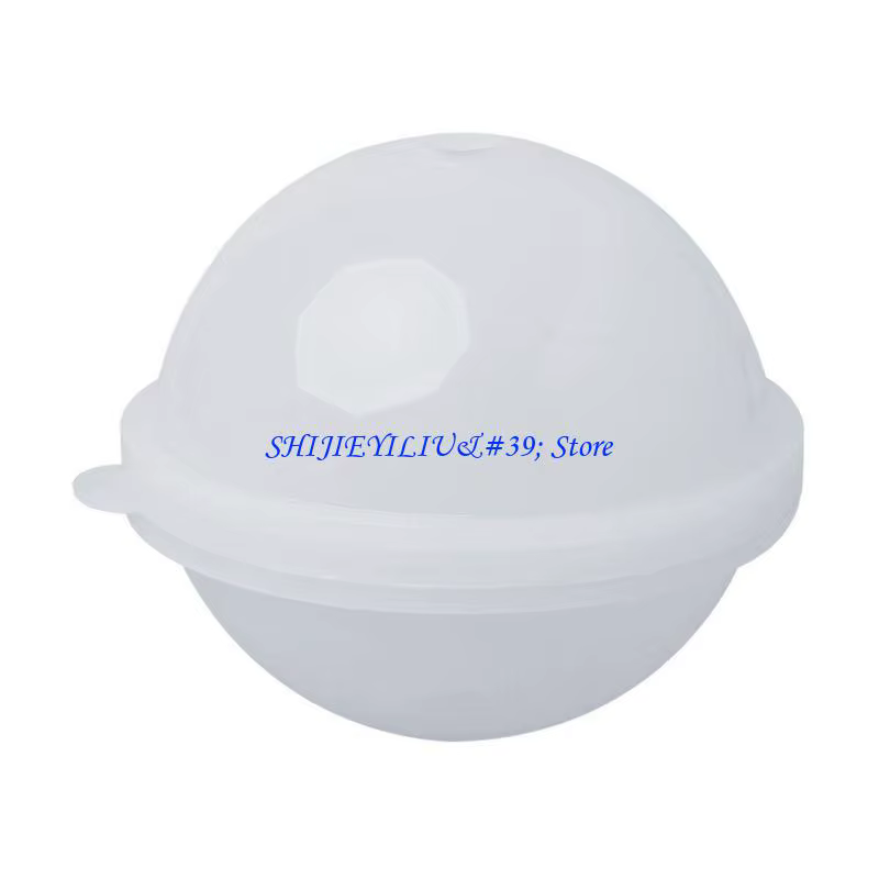 E21F – moules en résine en forme boule, sphère mode, en Silicone, bricolage, artisanat, fabrication 