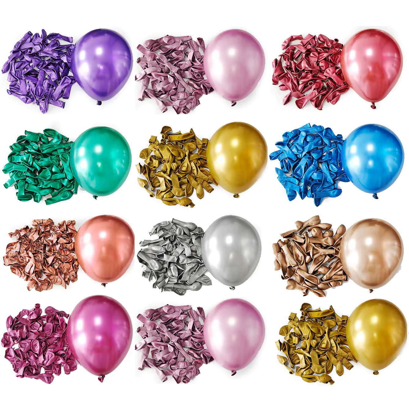 10 pouces 10/30/50 pièces ballon en Latex or argent noir rose Xmax ballon mariage joyeux anniversair