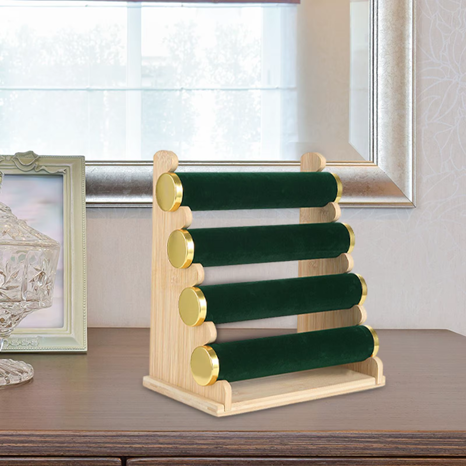 Organisateur de bijoux, support pour bracelets, pour armoire, vitrine, usage domestique - Présentez 