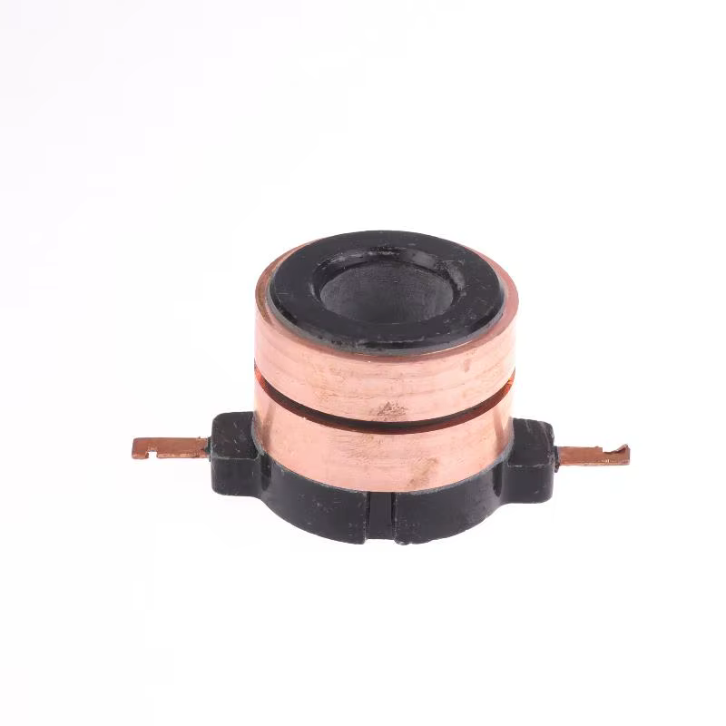 1 pièce de bague de collecteur en cuivre 33.7x16.9x9(29.7)mm, 2 anneaux, pour moteur électrique CC e