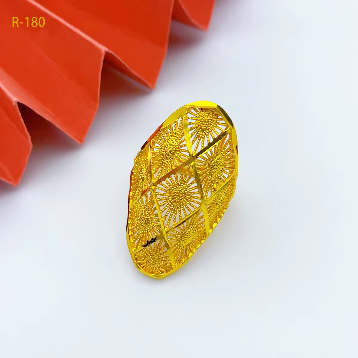 XUHUANG bijoux africains couleur or 24K grandes bagues pour femmes dubaï ethiopie luxe grand anneau 