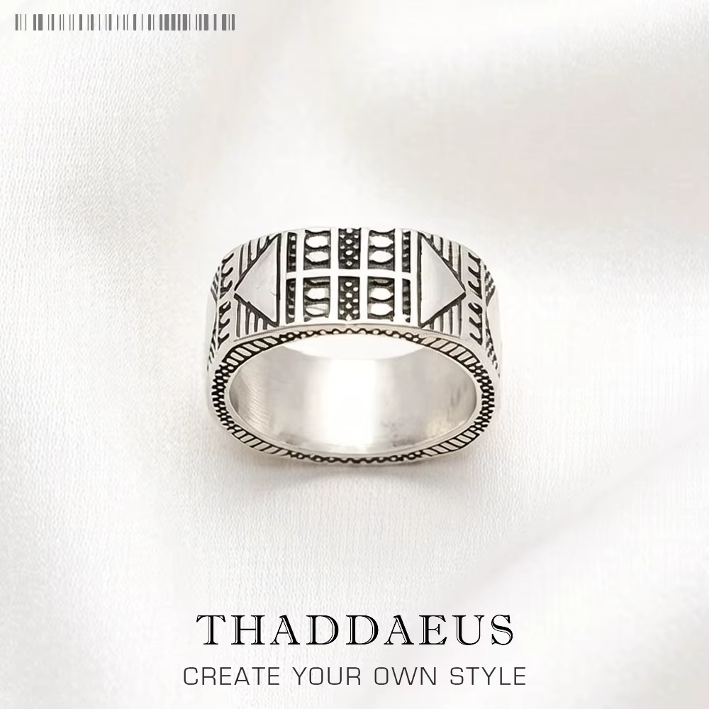 Bague porte-bonheur Ethno Europe mysticisme, bijoux fins pour femmes et hommes, tout nouveau cadeau 