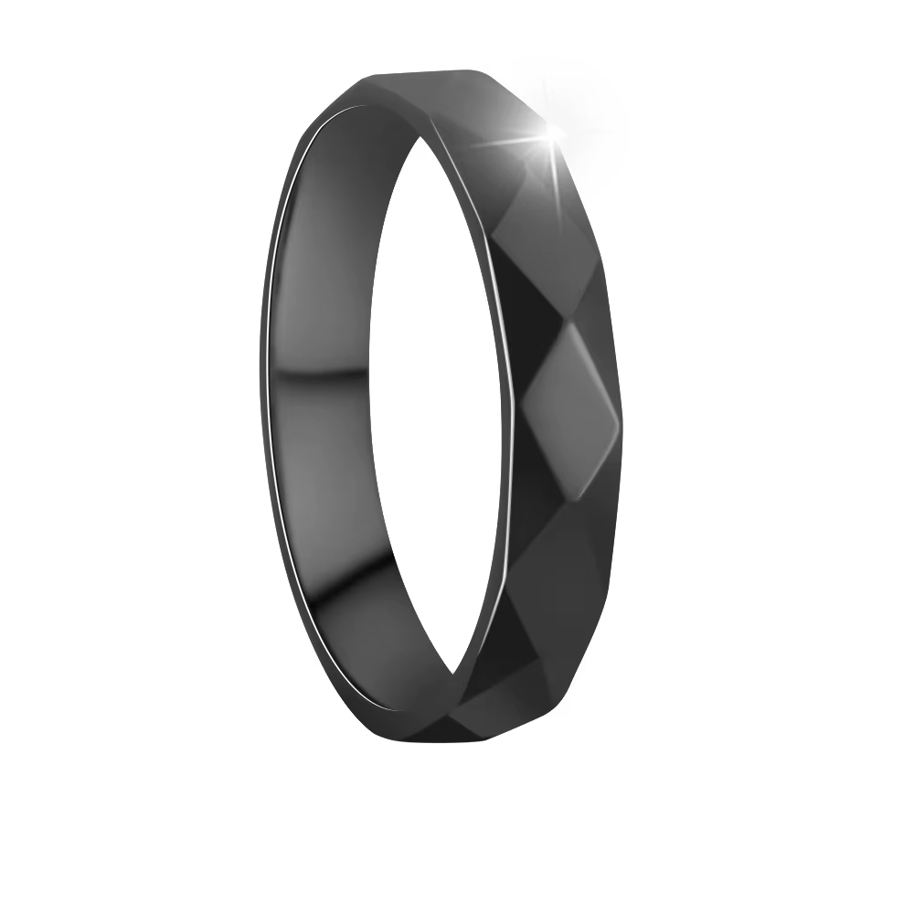 Bagues en acier au titane pour hommes et femmes, alliance multi-utilisateurs, matiques Fidget pour l