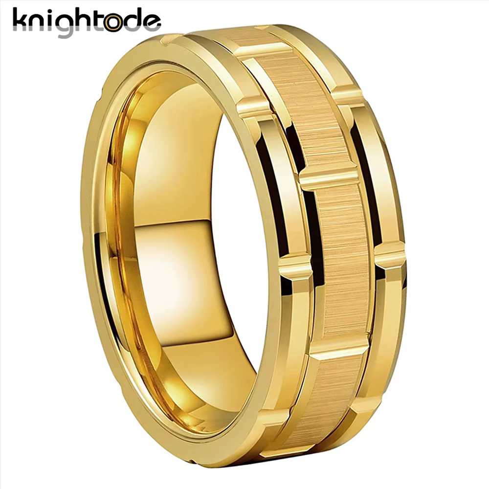 Bague combinée en carbure de tungstène pour hommes et femmes, 3 couleurs au choix, bracelet de maria