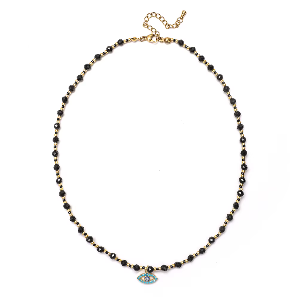 2025 gros nouveau mauvais œil collier bijoux à la main Vintage femmes bijoux colliers accessoire Muy