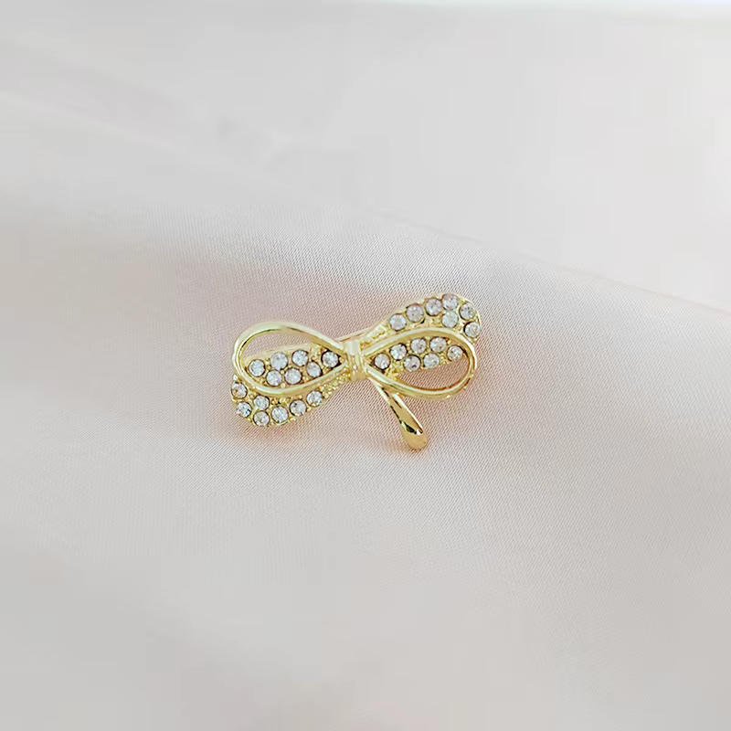 Broche à Nministériels d Papillon en Strass de Rotterdam pour Femme et Homme, Broche en Perle de Cli