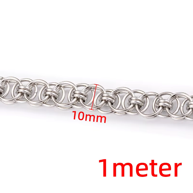 Chaînes en acier inoxydable, joint torique, anneau de saut fait à la main, fournitures de fabricatio