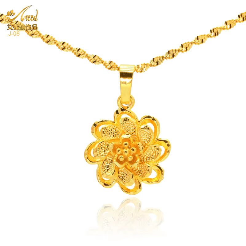 ANIID – collier à pampilles plaqué or 24K pour femmes, bijoux en cristal de mariée, cadeaux de fête 