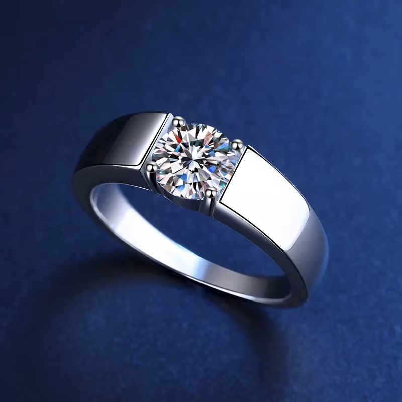 Bagues en argent Sterling 925 pour femmes, magnifique cristal brillant, taille 7/8/9/10, cadeau de f