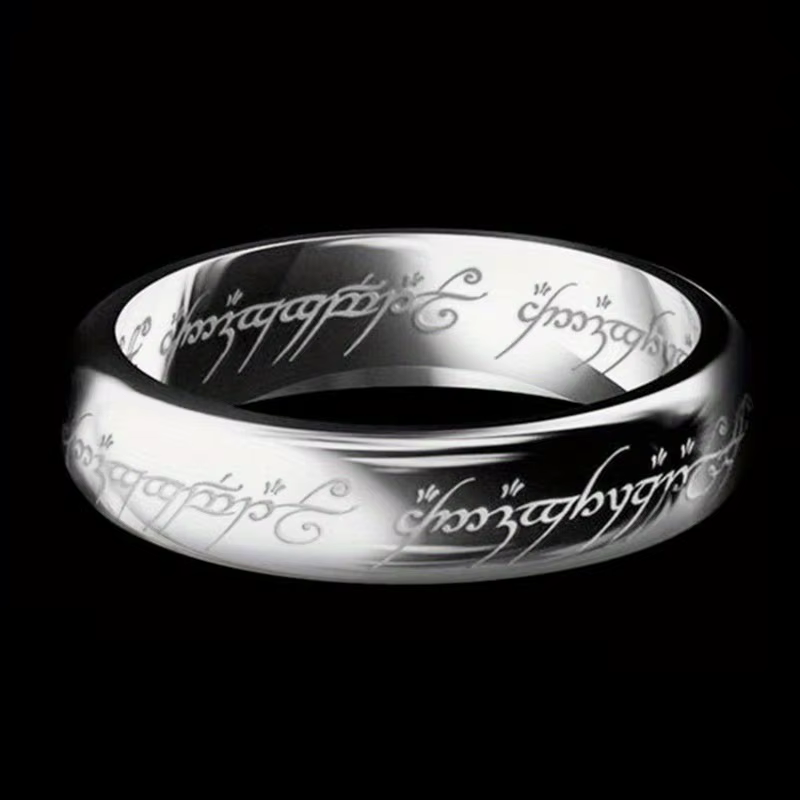 Bague en acier inoxydable pour hommes, bijoux tendance, pour un usage quotidien, pour Banquet, fête,
