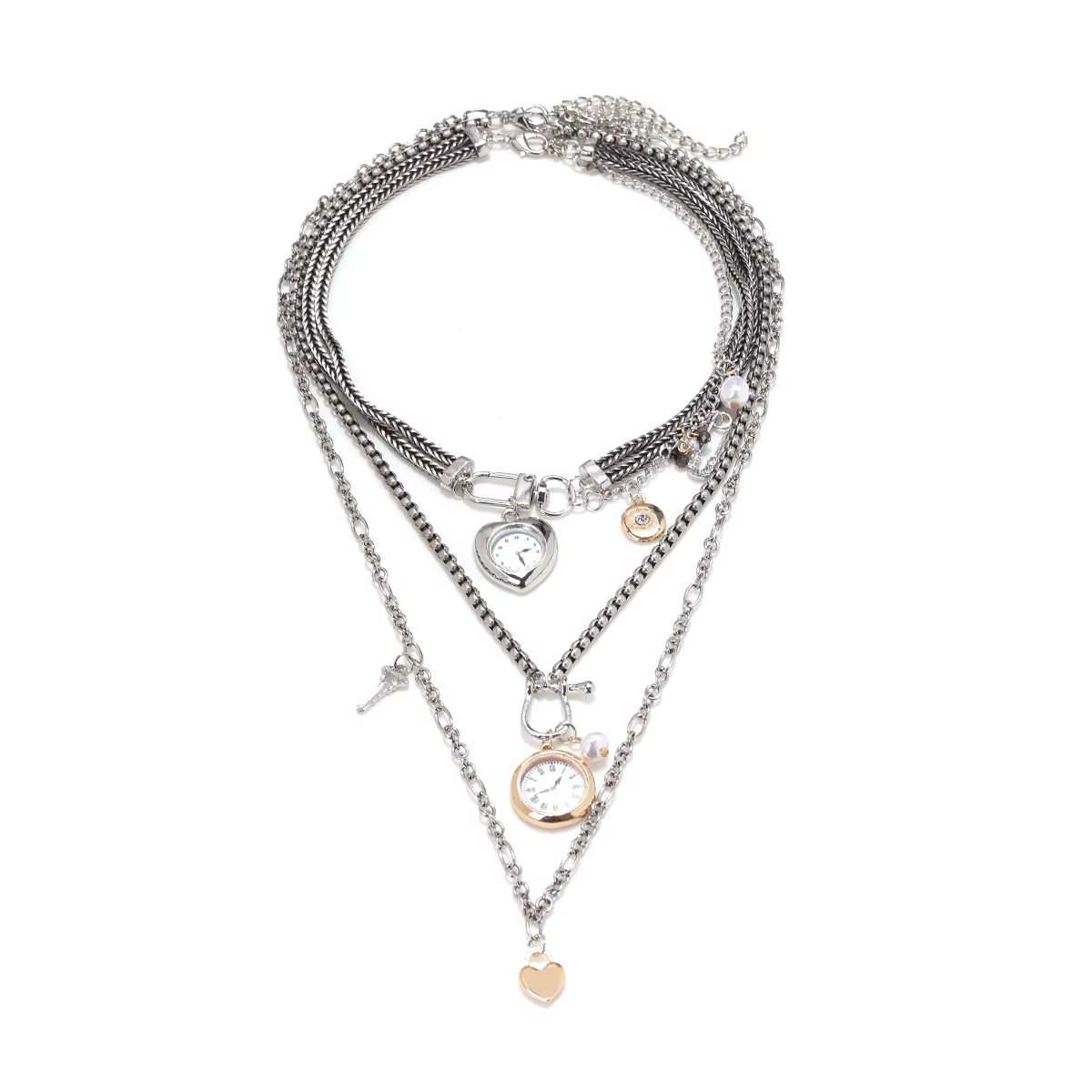 Nouveau ZAA horloge personnalisée montre pendentif collier femmes mode bijoux cou accessoires