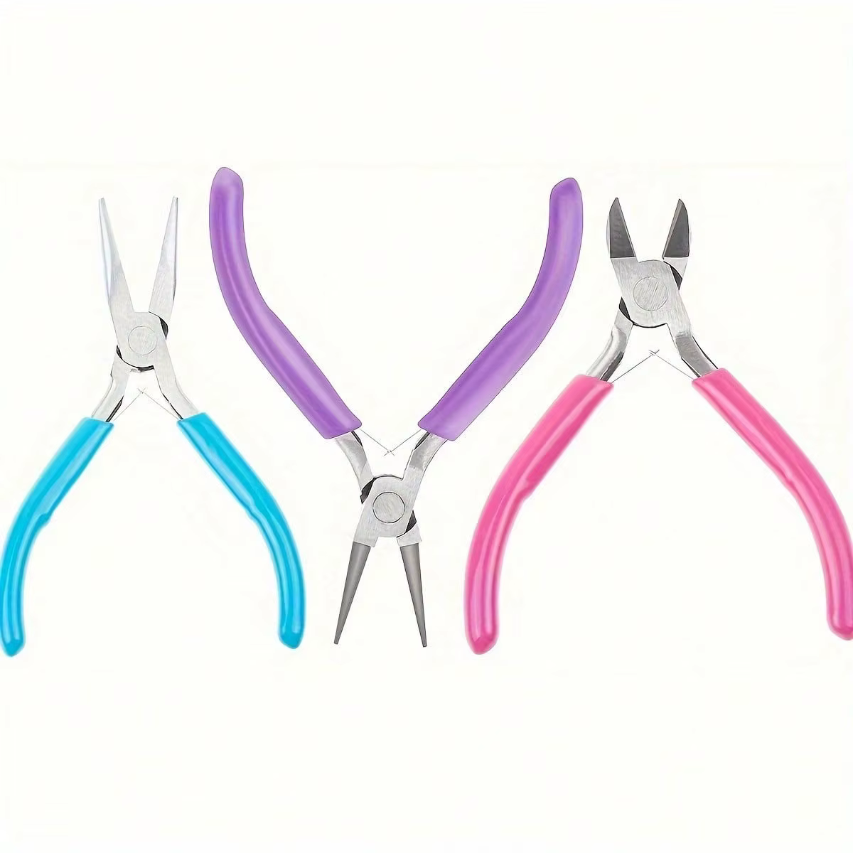 Ensemble d'outils de fabrication de bijoux, comprenant un coupe-fil circulaire en forme d'aiguille e
