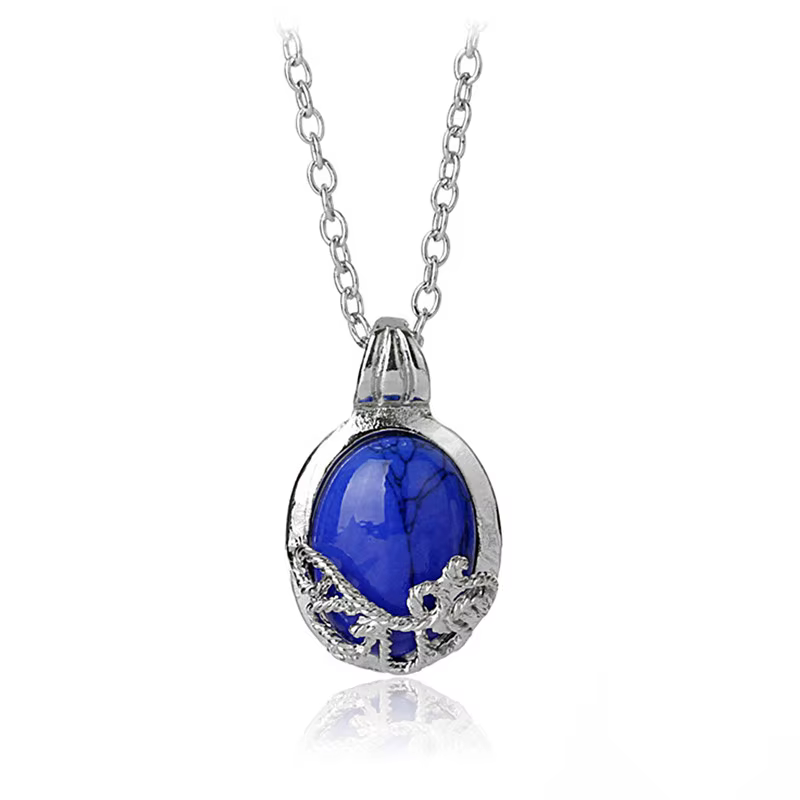 Bijoux de film à la mode pour femmes, pendentif The Vampire Diaries Katherine, collier Vintage